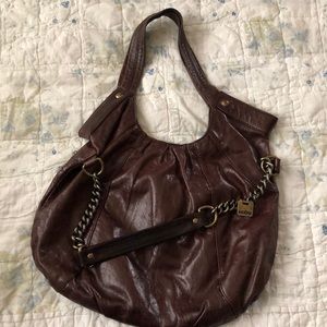 Women’s brown hobo bag